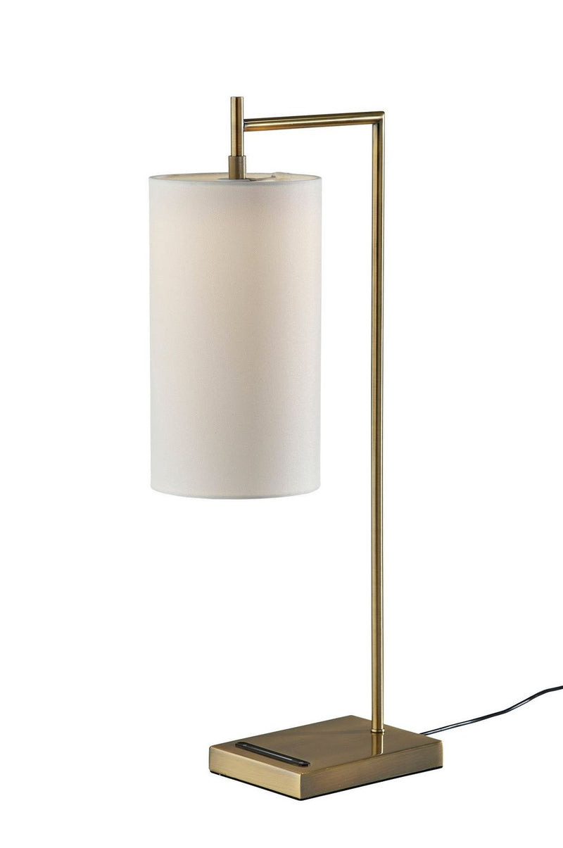 Adesso Home 5197-21 LED Table Lamp, Antique Brass