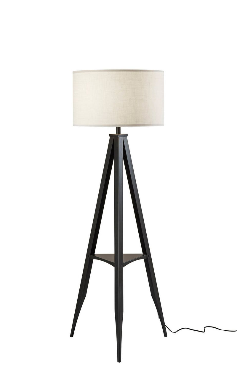 Adesso Home 6007-01 Floor Lamp, Black