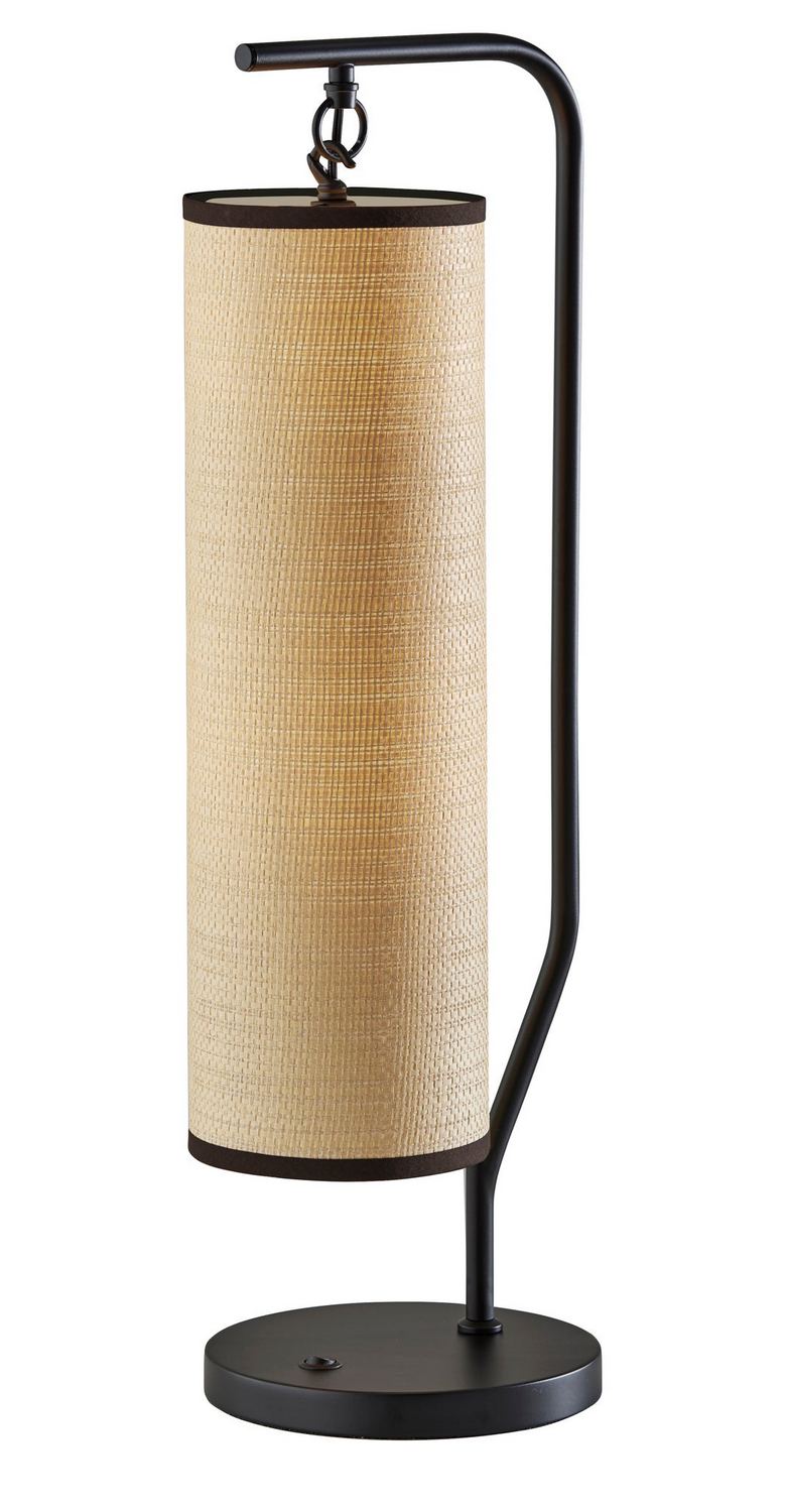 Adesso Home 6167-01 Two Light Table Lamp, Black