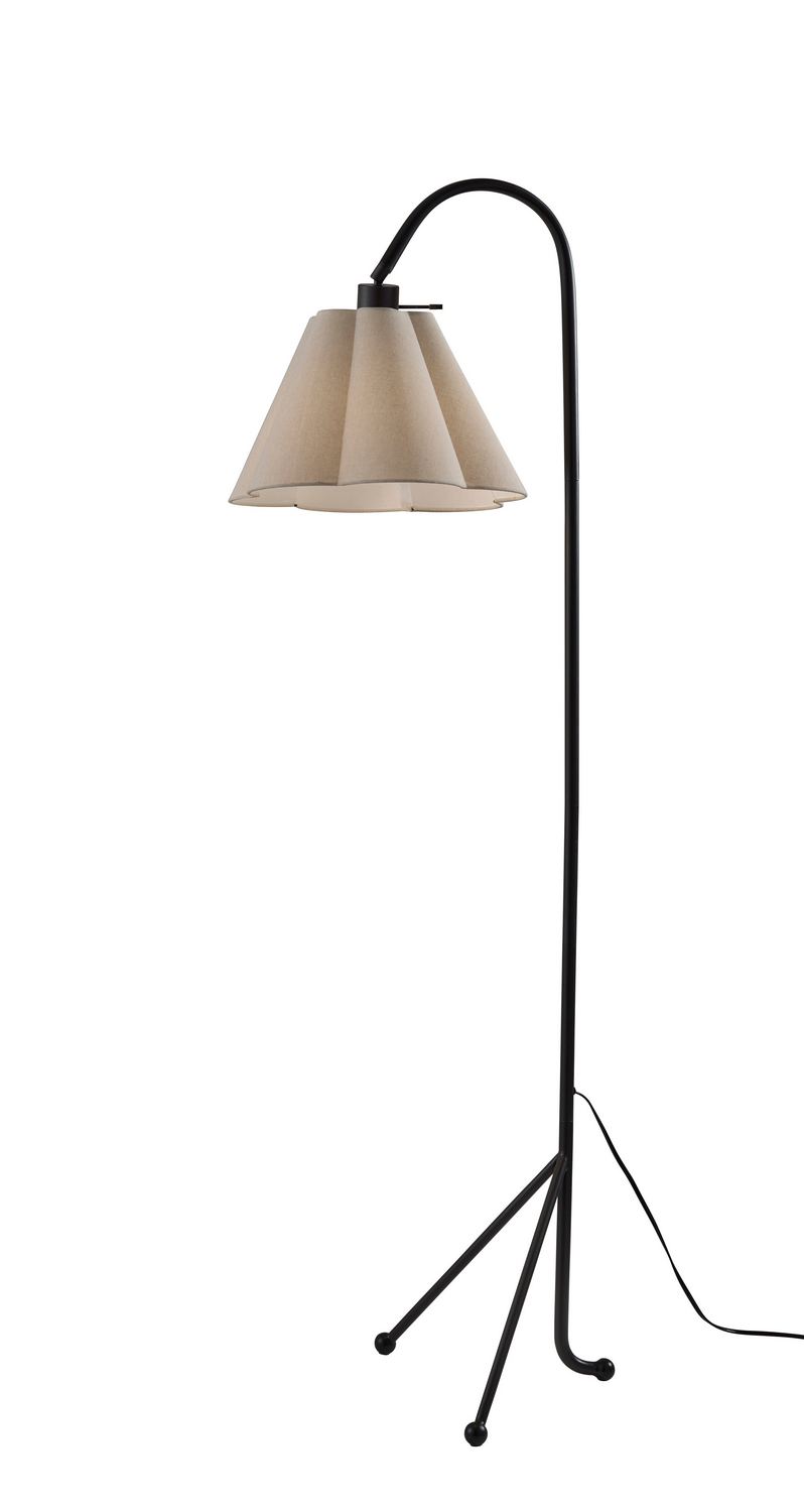 Adesso Home 9409-01 Floor Lamp, Black