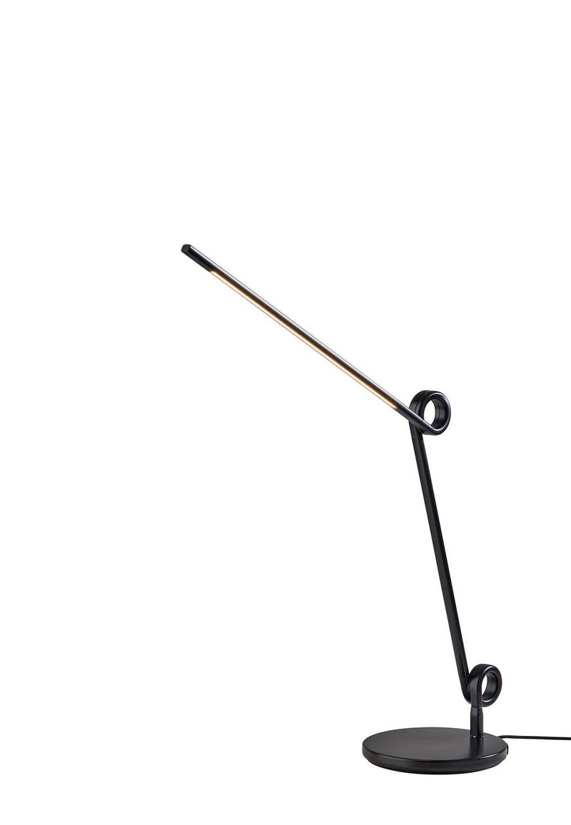 Adesso Home AD9102-01 LED Desk Lamp, Black