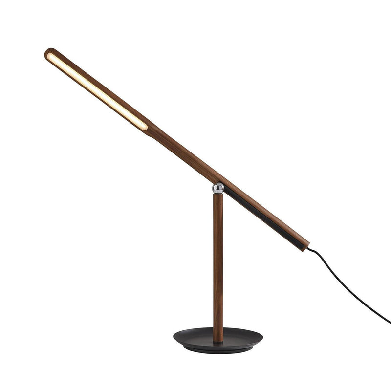 Adesso Home AD9112-15 LED Desk Lamp, Walnut Ash Wood
