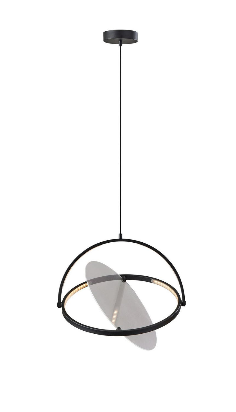 Adesso Home AD9201-01 LED Pendant, Black