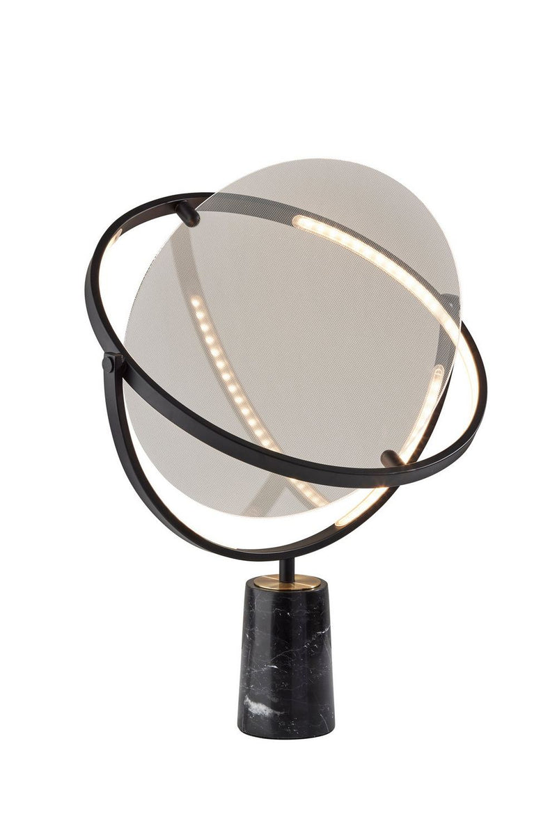 Adesso Home AD9202-01 LED Table Lamp, Black
