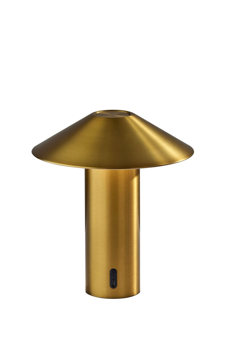 Adesso Home AD9205-21 LED Table Lamp, Antique Brass