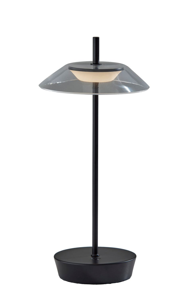Adesso Home AD9206-01 LED Table Lamp, Black