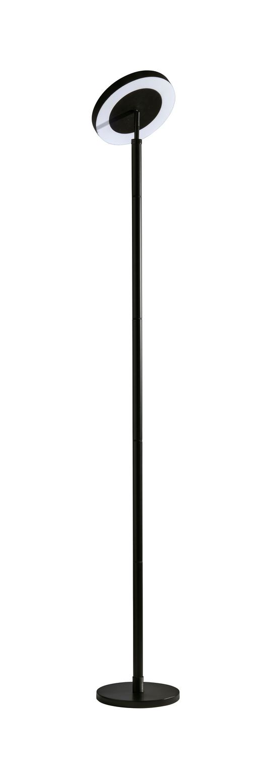 Adesso Home SL0373-01 LED Torchiere, Black