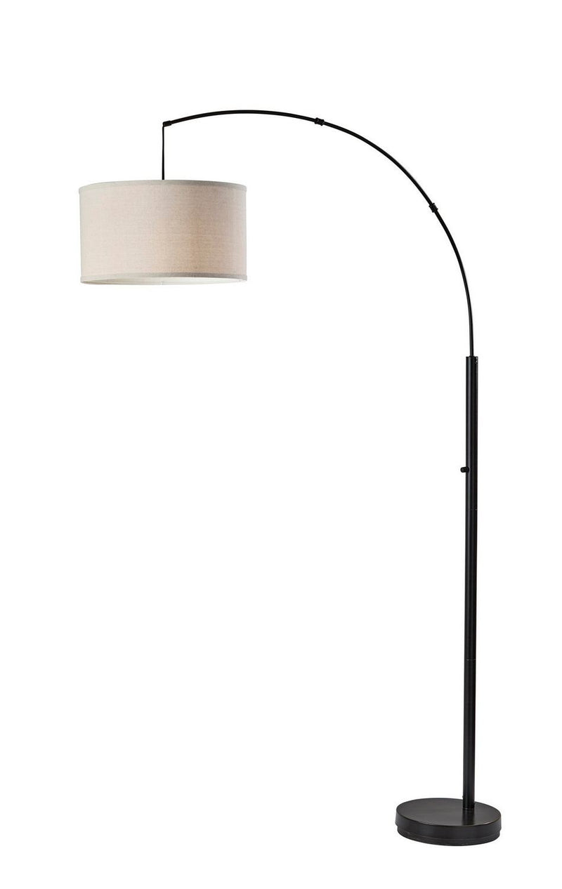 Adesso Home SL1170-01 Floor Lamp, Black