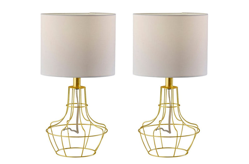Adesso Home SL1182-21 2 Piece Bonus Pack, Antique Brass
