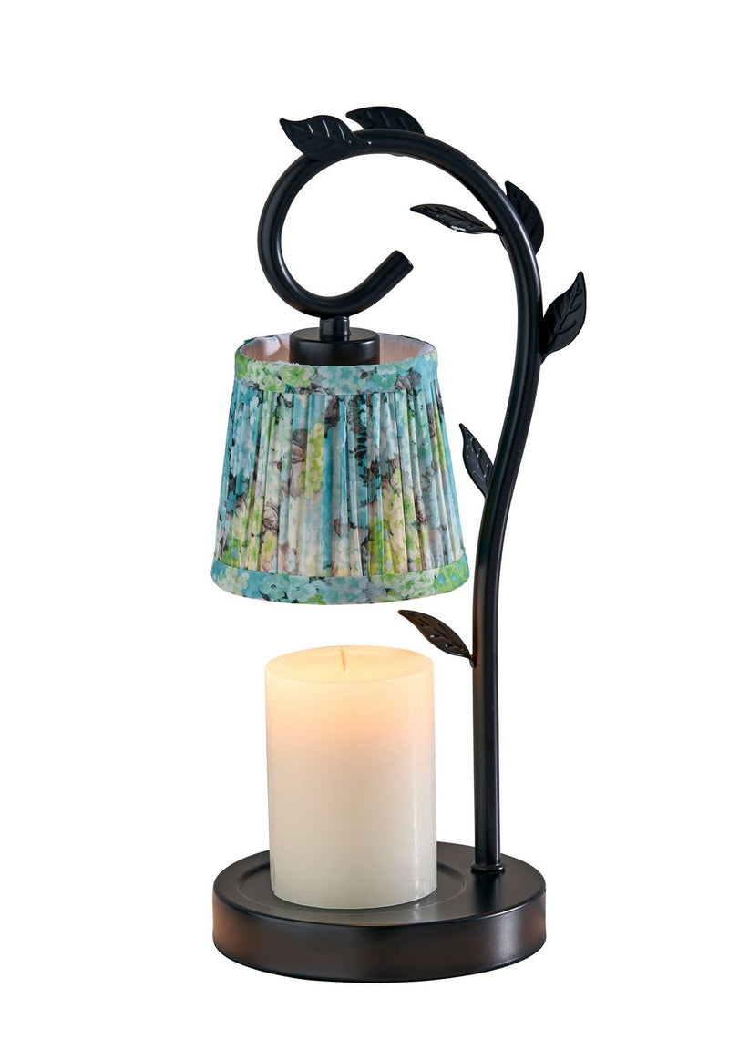 Adesso Home SL1193-07 Candlewarmer Lamp, Black