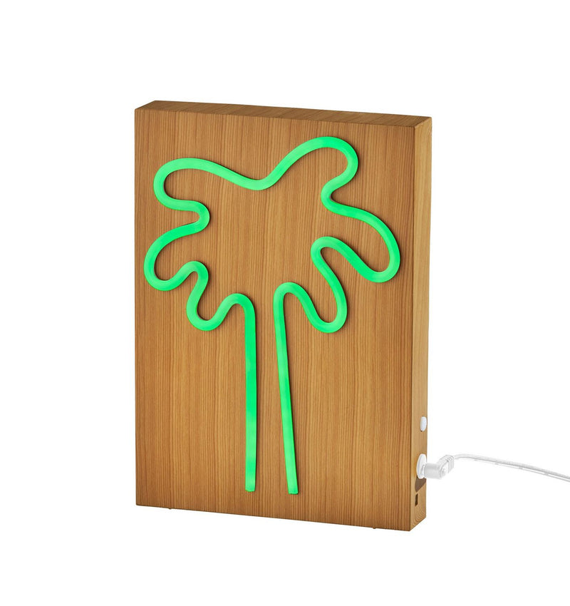 Adesso Home SL3720-12 LED Table/Wall Lamp, Natural Wood Grain On Plastic - Water Transfer