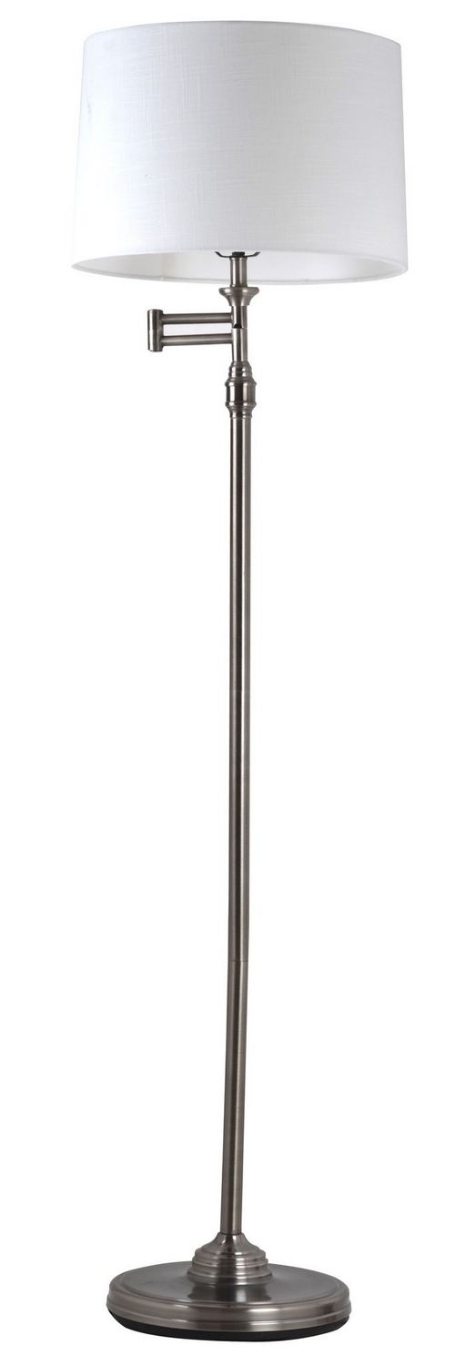 Adesso Home SL3989-23 Floor Lamp, Antique Pewter