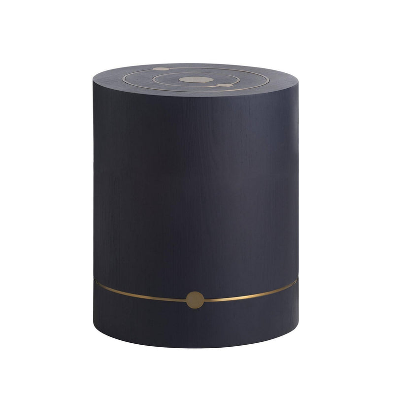 Arteriors FAI30 Accent Table, Night Sky/Antique Brass