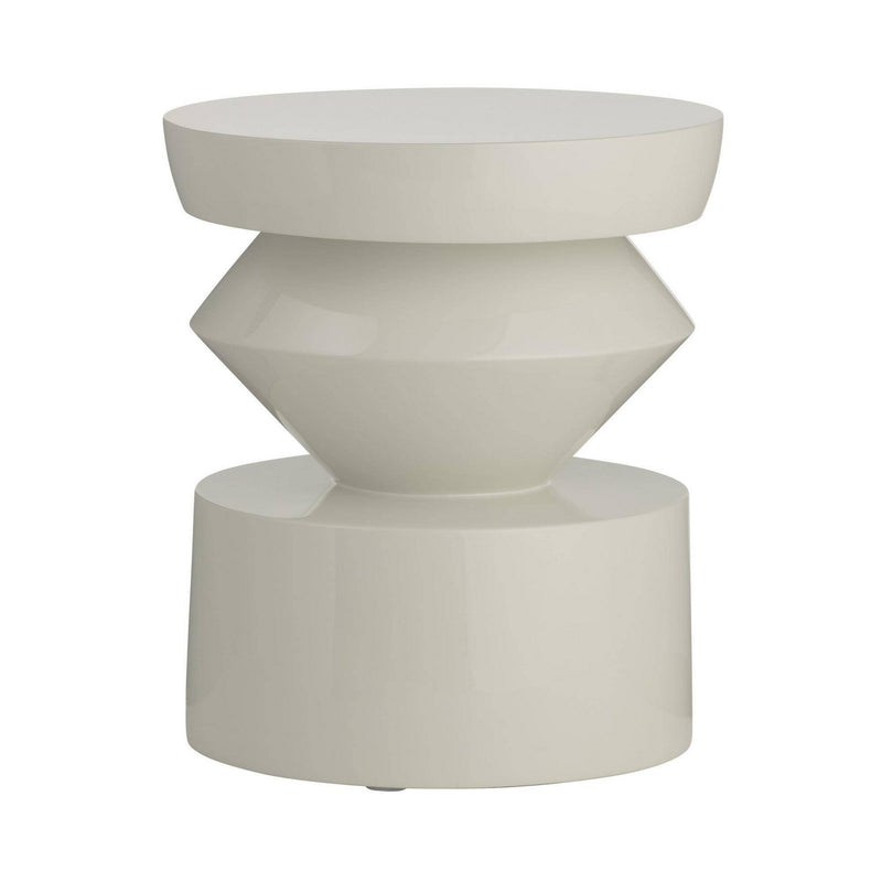 Arteriors FAS21 Accent Table, Ivory