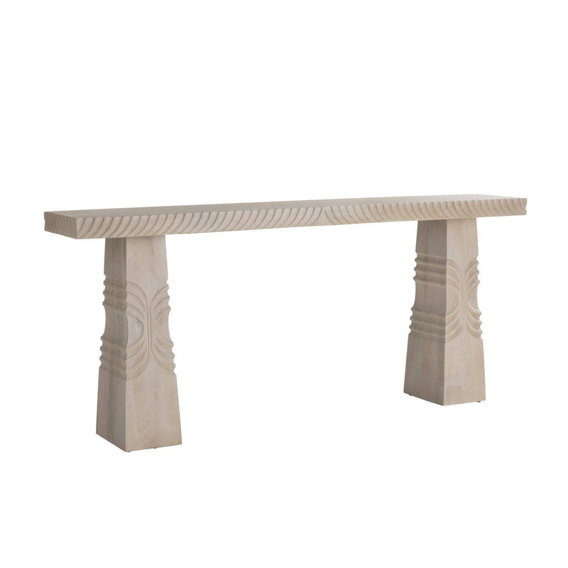 Arteriors FLI17 Console, Whitewash