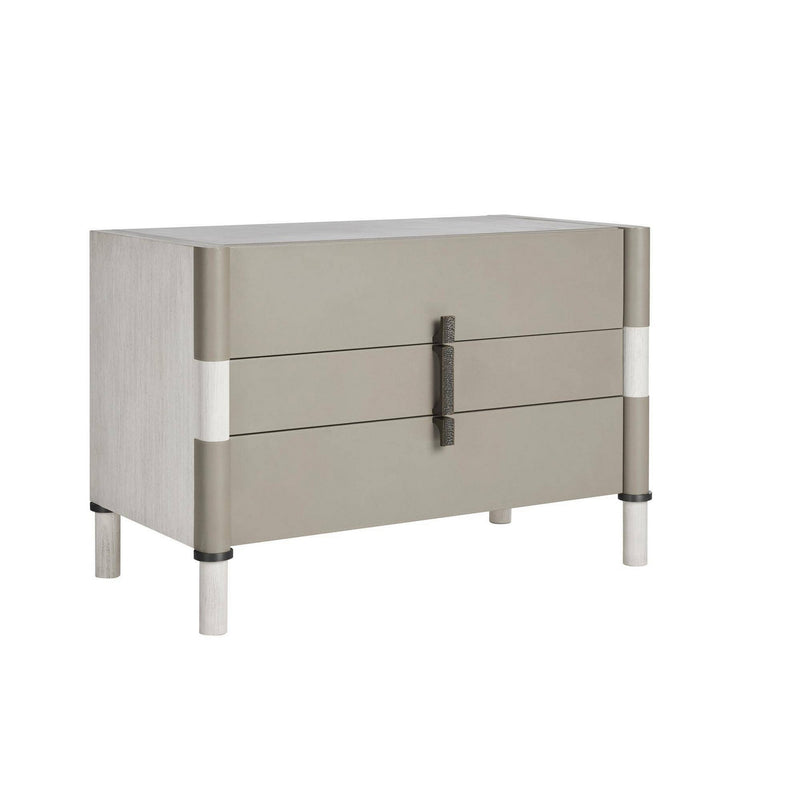 Arteriors FNI03 Side Table, Dove/Smoke