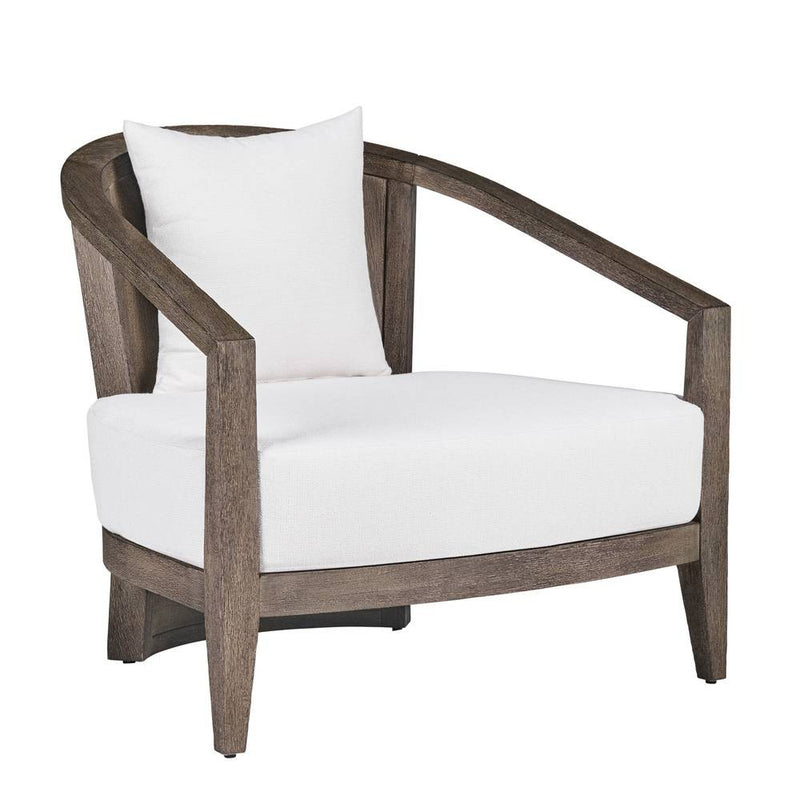 Arteriors FRS29 Outdoor Lounge Chair, Pearl/Kona