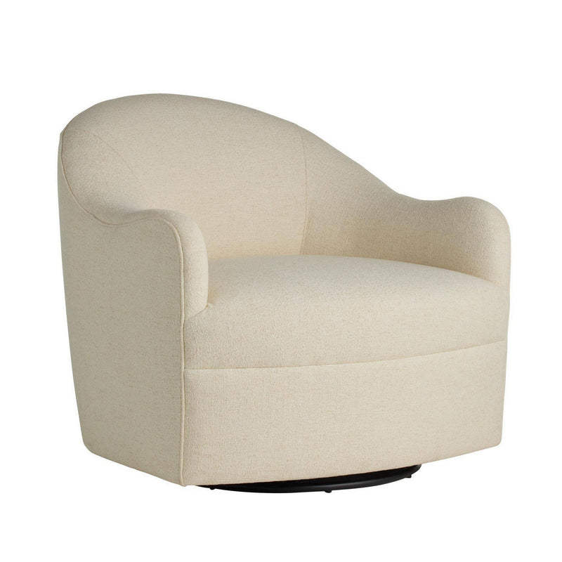 Arteriors FRU18 Chair, Oxford White/Blackened Iron