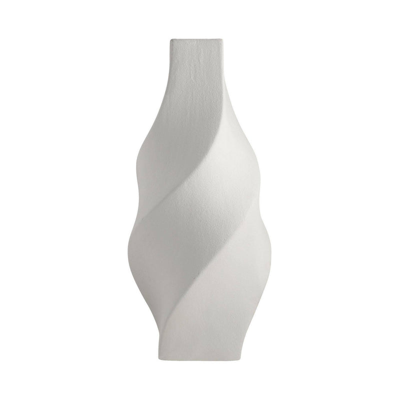 Arteriors GDAVC01 Vase, Matte White