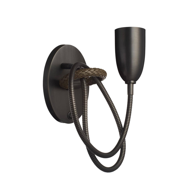 Arteriors GDDWC06 One Light Wall Sconce, English Bronze/Canteen