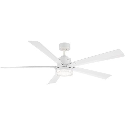 Modern Forms Fans FR-D2603-64C-MW 64" Ceiling Fan, Matte White