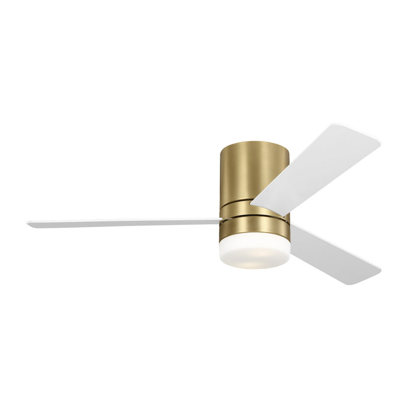 Generation Lighting 3ERHR52BBSD 52" Ceiling Fan, Burnished Brass