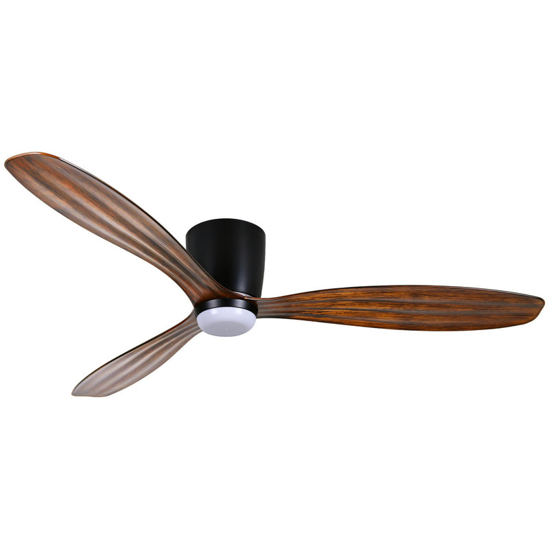 Minka Aire F694L-CL/DK 52"Ceiling Fan, Coal Black