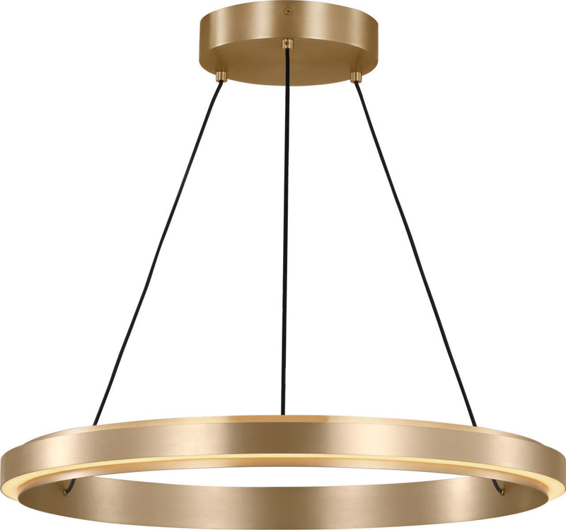 Generation Lighting GLC1891SB LED Chandelier, Satin Brass