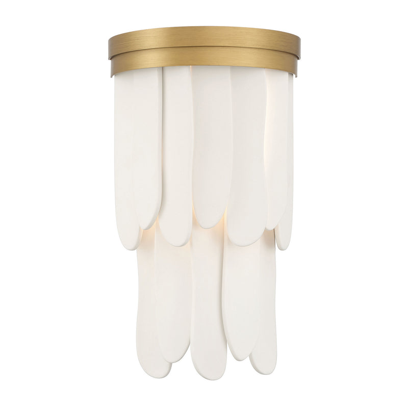 Minka-Lavery 2071-870 One Light Wall Sconce, Painted Legacy Brass
