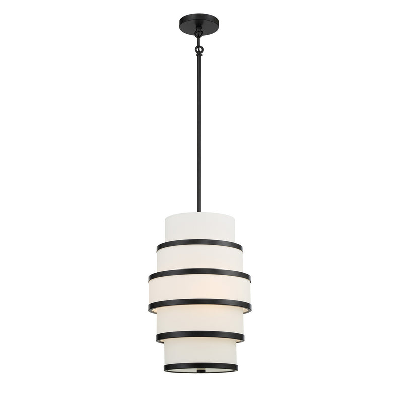 Minka-Lavery 2441-66A Three Light Pendant, Coal