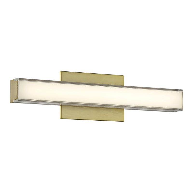 Minka-Lavery 511-787-L LED Bath Vanity, Ashen Brass