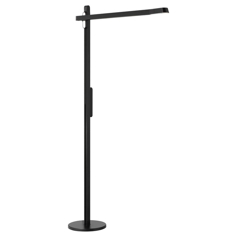 George Kovacs P1660-66F-L LED Table Lamp, Anodized Brushed Coal