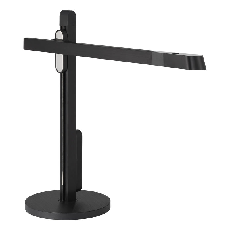 George Kovacs P1661-66F-L LED Table Lamp, Anodized Brushed Coal