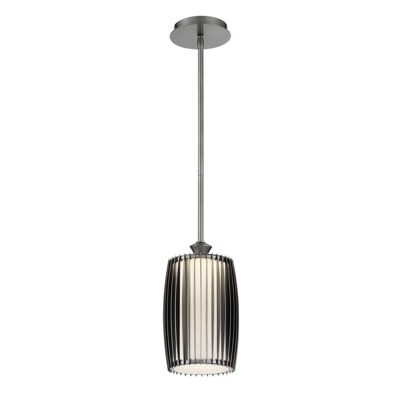 George Kovacs P1677-084C-L LED Mini Pendant, Pewter