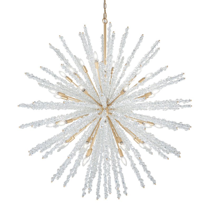 Metropolitan N1959-760 40 Light Chandelier, Fawn Gold