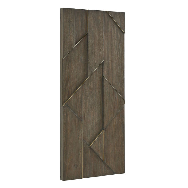 Uttermost 03512 Wall Panel, Brass