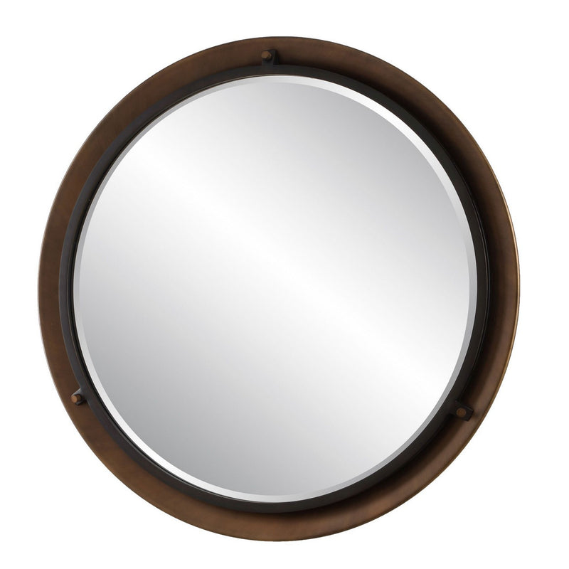 Uttermost 08287 Mirror, Rubbed Bronze