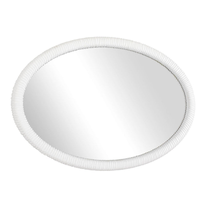 Uttermost 08301 Mirror, Matte White