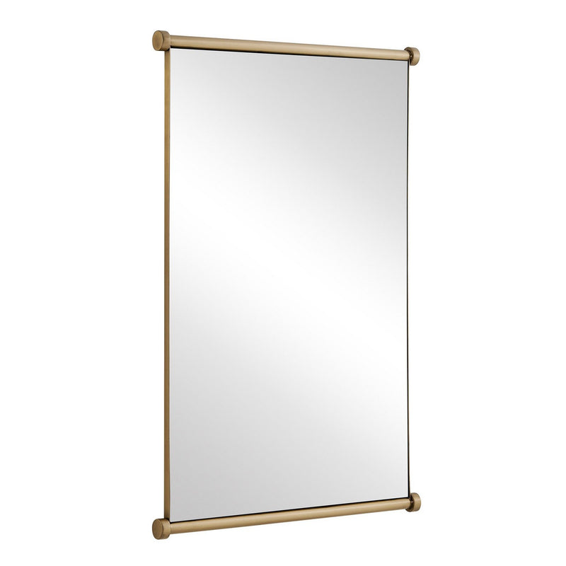 Uttermost 08312 Mirror, Antique Brass