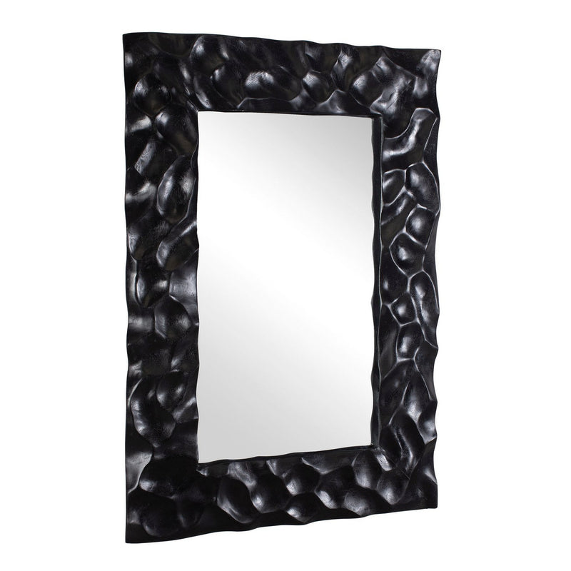 Uttermost 08315 Mirror, Matte Black