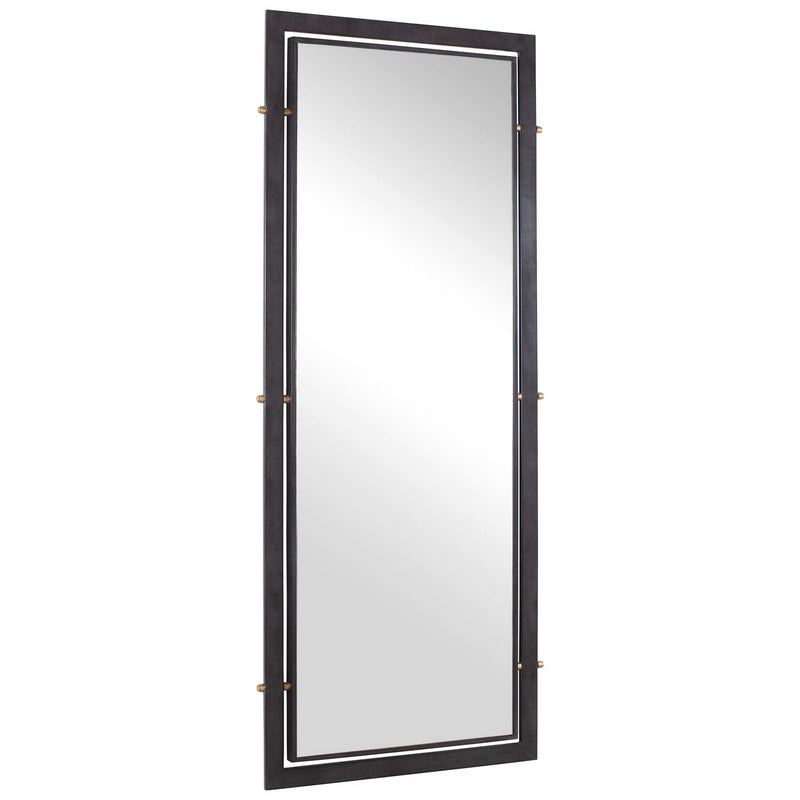 Uttermost 08326 Mirror, Antique Brass