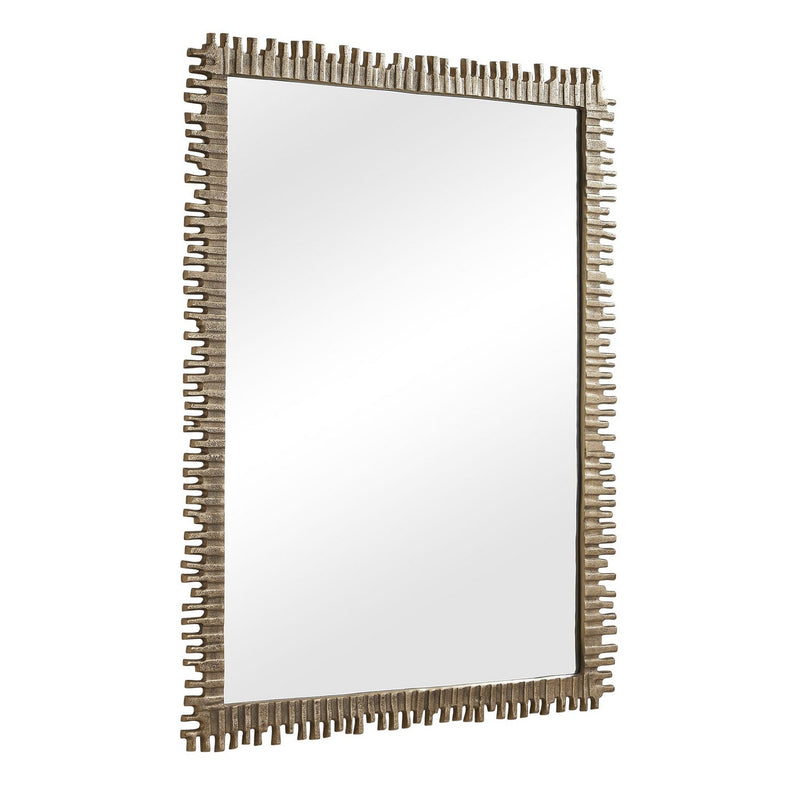 Uttermost 08354 Mirror, Antique Brass
