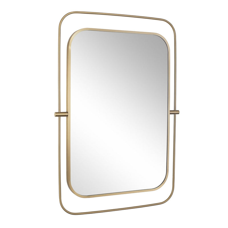 Uttermost 08372 Mirror, Antique Brass