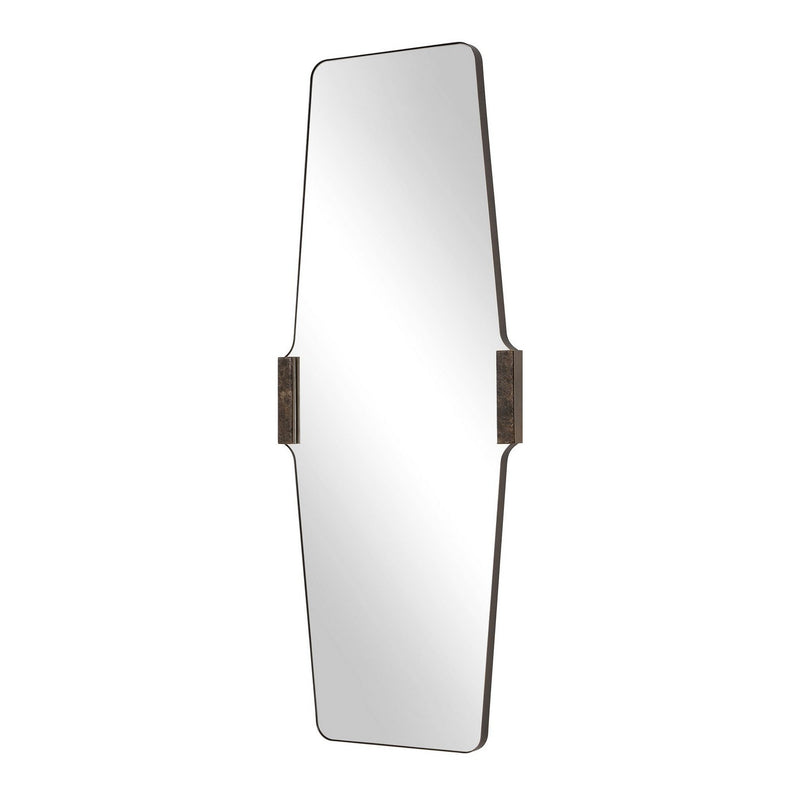 Uttermost 08376 Mirror, Golden Brass