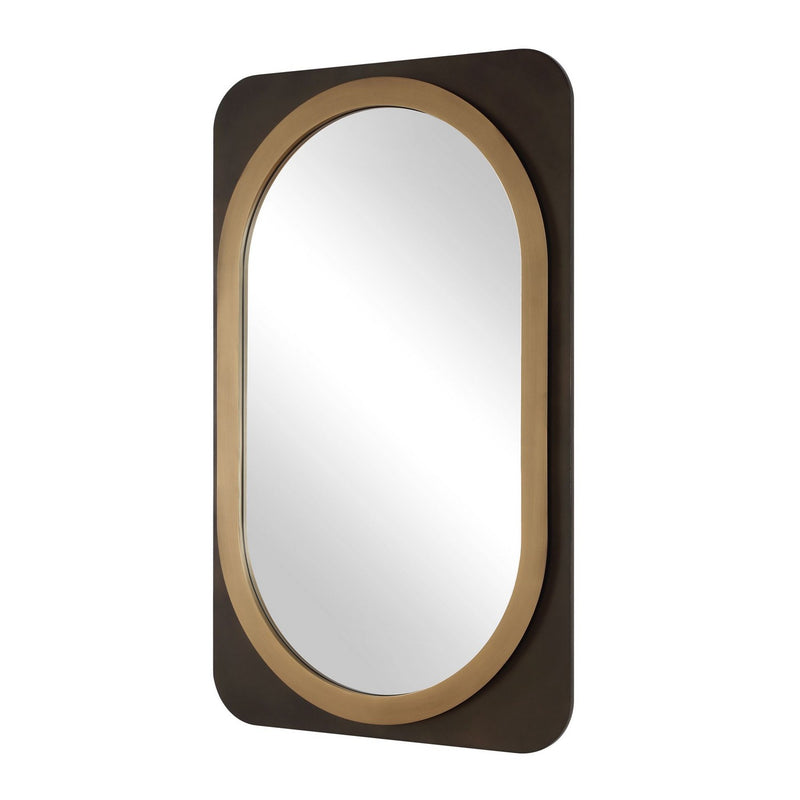 Uttermost 08377 Mirror, Dark Bronze