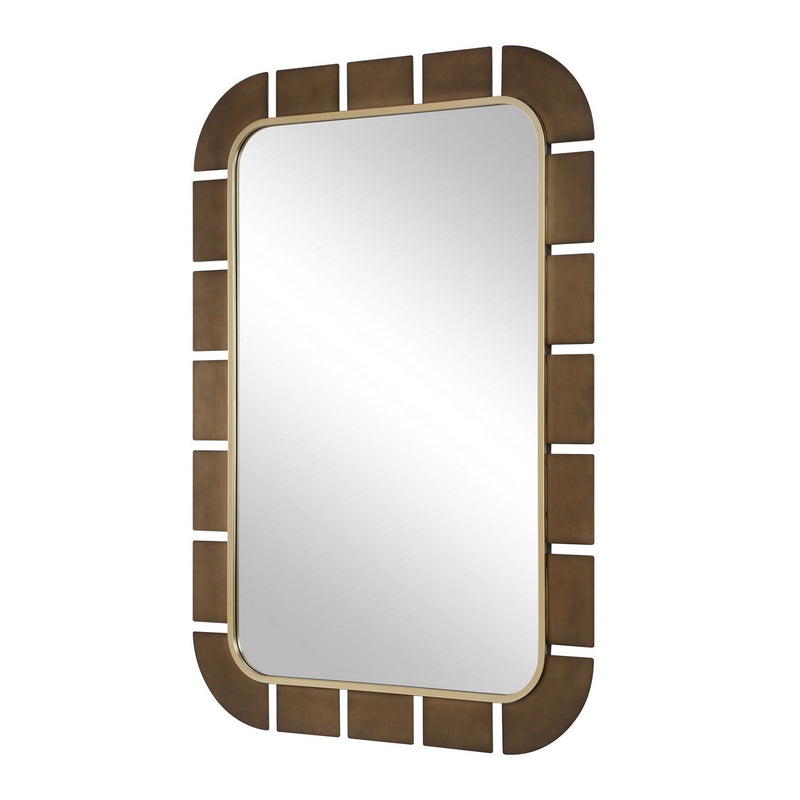 Uttermost 08378 Mirror, Dark Bronze