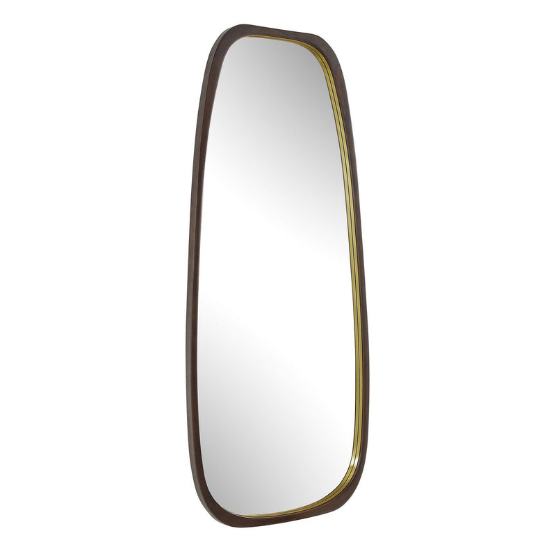 Uttermost 08384 Mirror, Dark Walnut