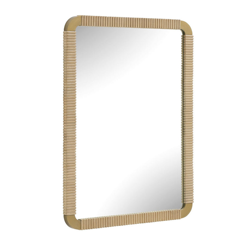 Uttermost 08385 Mirror, Antique Brass