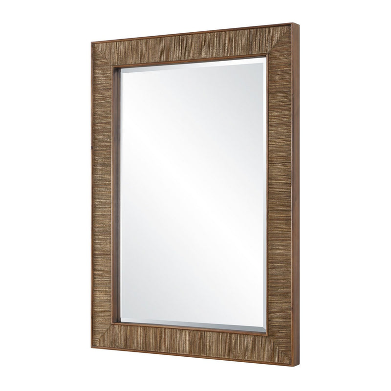 Uttermost 08406 Mirror, Walnut