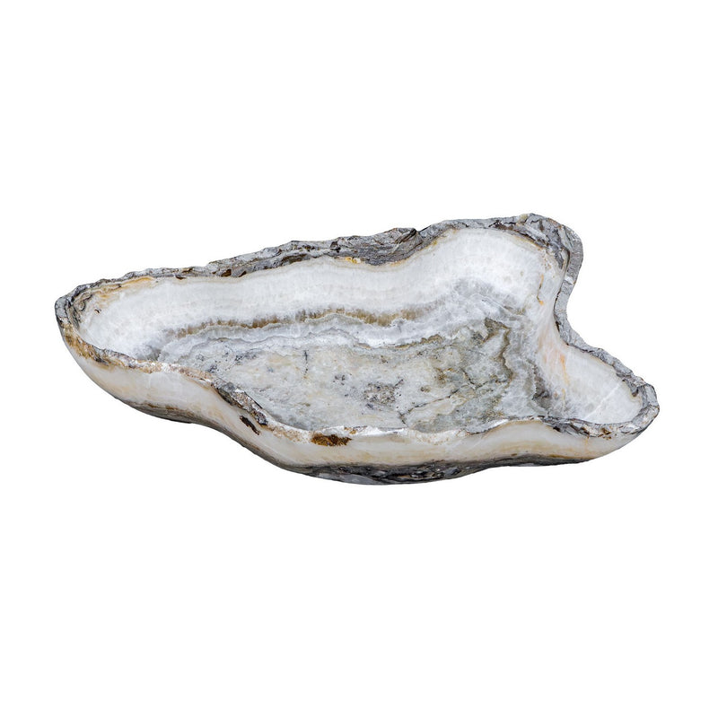 Uttermost 17146 Bowl, Natural Gray Onyx